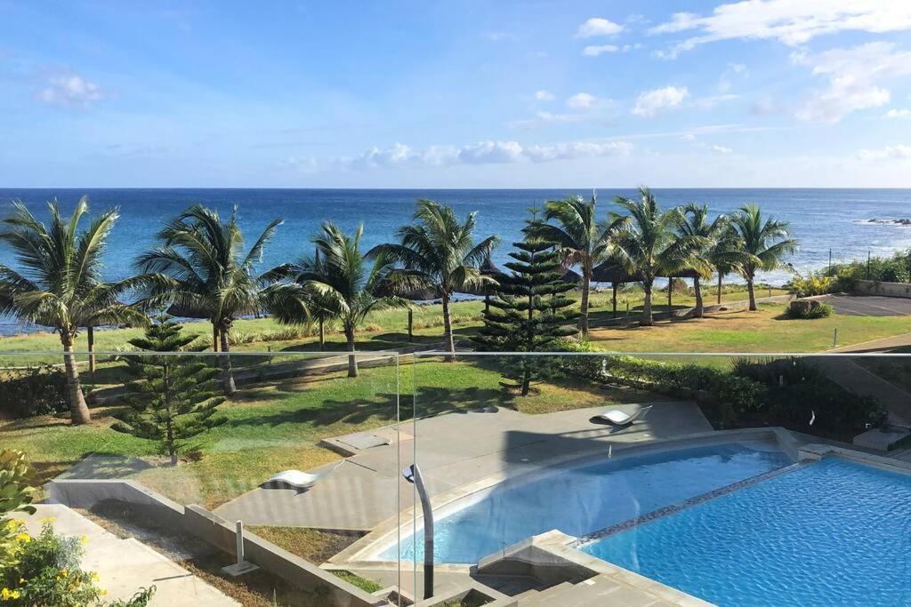 Magnificent Sea-View Apartment Flic-en-Flacq Dış mekan fotoğraf